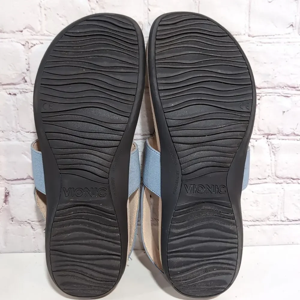 Vionic Danita Women's Slingback Sandals Size 10 Sky Blue